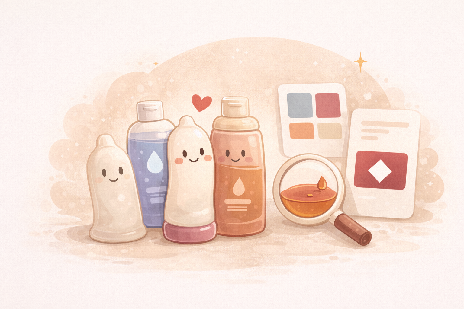 러브젤과 성인용품 소재 가이드 섹션 대표 이미지